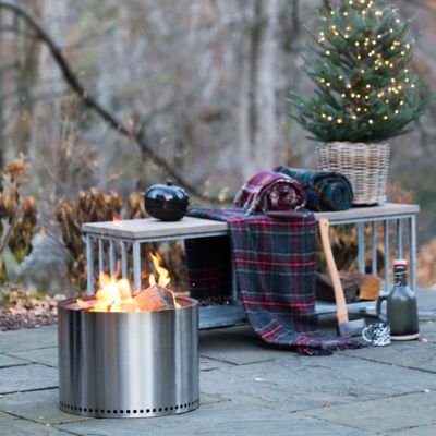 Metal Pot Campfire Popcorn Popper - Black