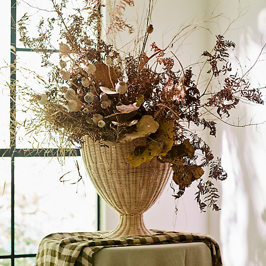 View larger image of Shop the Look: A Bountiful Harvest Arrangement with the Rattan Urn