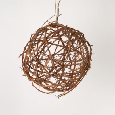 Lighted Grapevine Sphere | Terrain