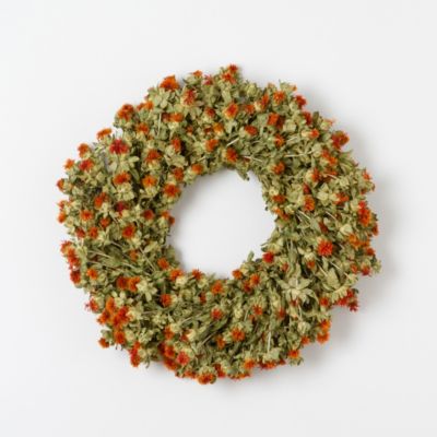 Safflower Wreath