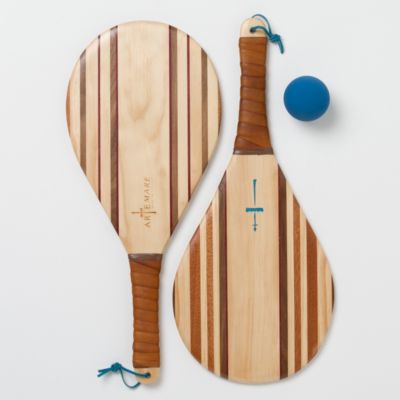 Hardwood Paddle Ball Set | Terrain