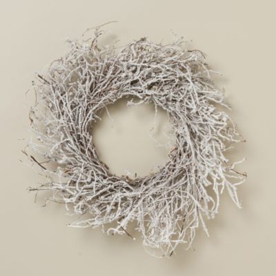 Flocked Wreath