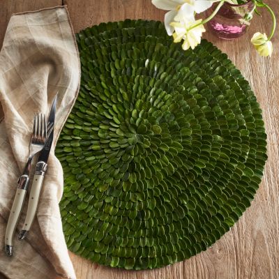 Preserved Boxwood Placemat Terrain