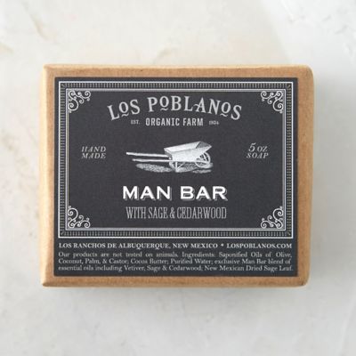 Los Poblanos Man Bar Soap