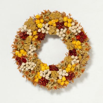 Fall Flowers Wreath