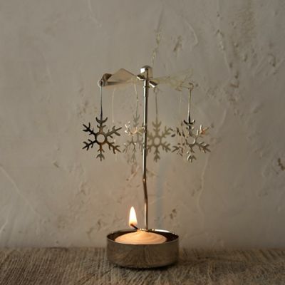 Snowflake Rotary Candleholder