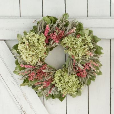 Hydrangea & Sage Wreath