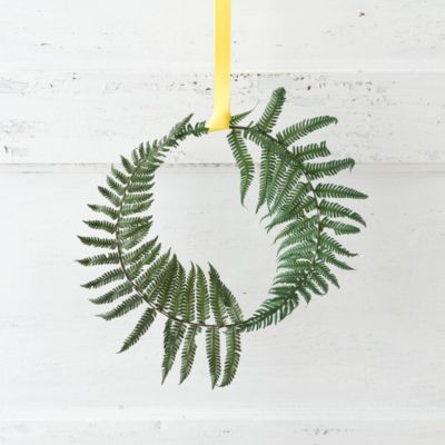 Preserved Parchment Fern Circlet*