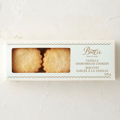 Butter Baked Goods Vanilla Shortbread Cookies