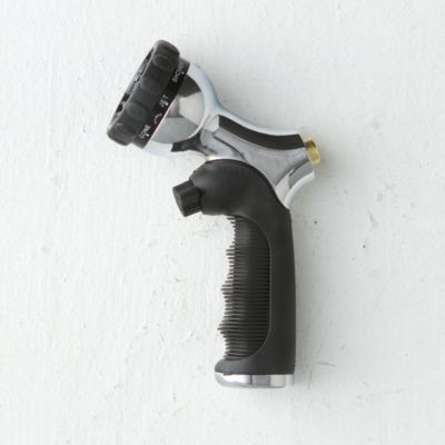 Push Button Chrome Nozzle