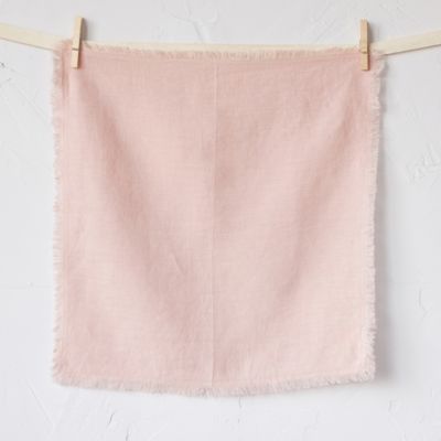 Cut Edge Washed Linen Napkin