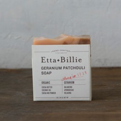 Etta & Billie Geranium Patchouli Soap