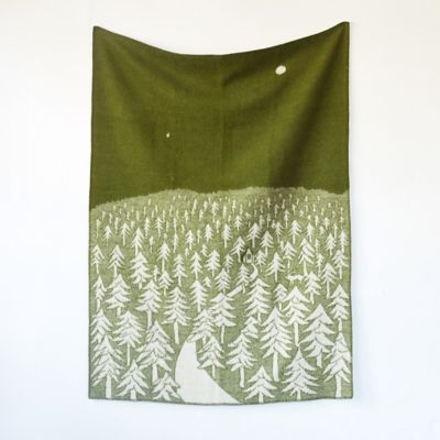 Woolen Woods Throw