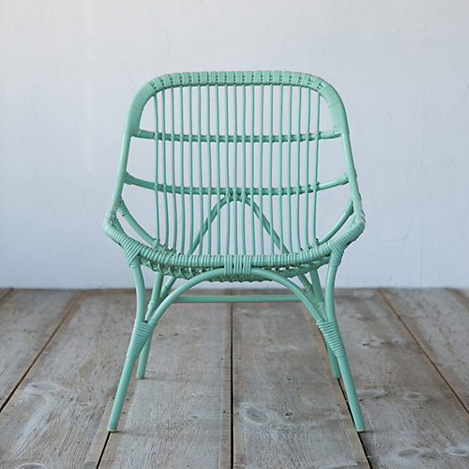 View larger image of Open Weave All Weather Wicker Chair