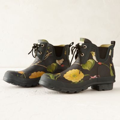 Hunter Floral Garden Boots, Low
