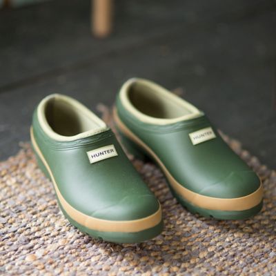 hunter mens garden clogs