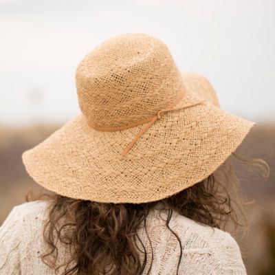 Wide Brim Raffia Sun Hat