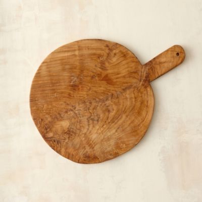 Small Pendleton Round-Up Teak Cutting Board