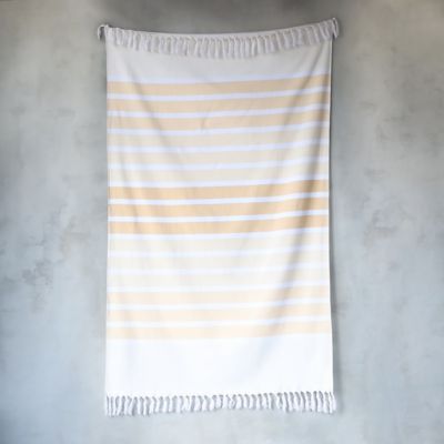 Double-Sided Ombre Beach Towel