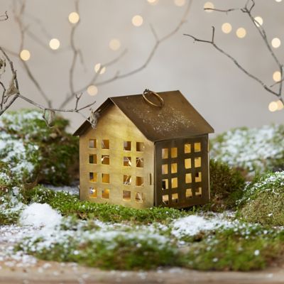 Metal House Lantern, Small