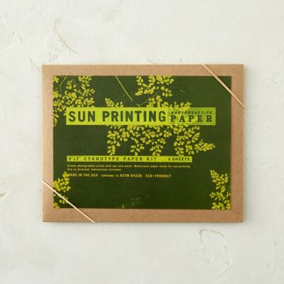 Sun Printing Kit, Yellow Paper