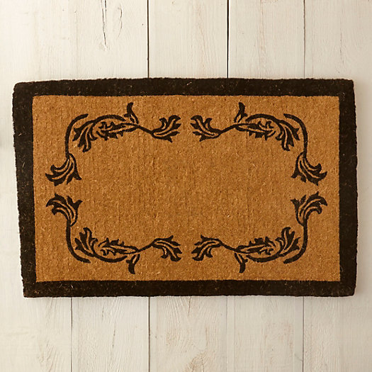 View larger image of Floral Border Doormat