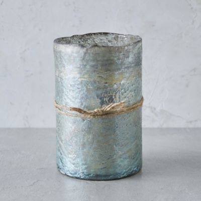 Textured Glass Candle, Grapefruit & Pine - Terrain