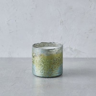 Textured Glass Candle, Grapefruit & Pine - Terrain