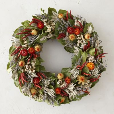 Hot Pepper & Sage Wreath