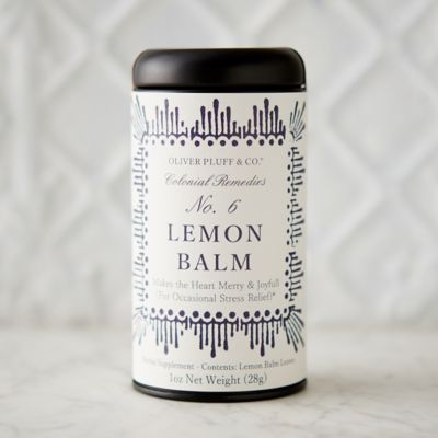 Oliver Pluff & Co. Lemon Balm Herbal Remedy