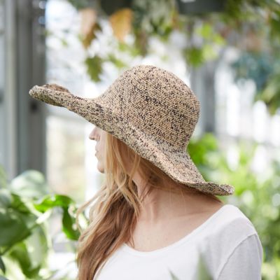 Crocheted Raffia Sun Hat*