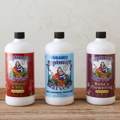 Neptune’s Harvest Rose & Flowering Plant Fertilizer Concentrate Terrain