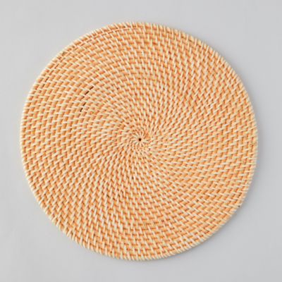 Woven Rattan Charger