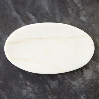 Marble Oval Soap Dish