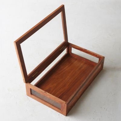 Wooden display case terrain