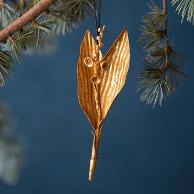 Golden Lily Ornament