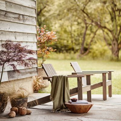 Teak Adirondack Chair Terrain   39998786 004 G