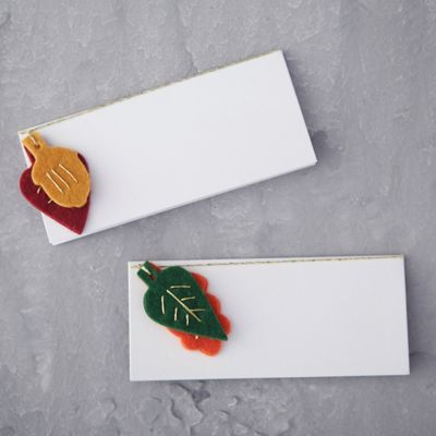 Falling Leaf Place Cards