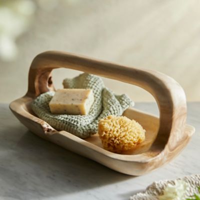 Devin Teak Bath Caddy