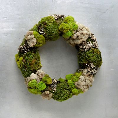 Mixed Moss Wreath, Front Door Wreaths