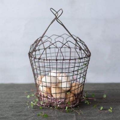 Wire Close-Top Basket, Large