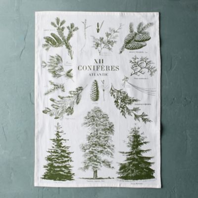 Conifer Forest Tea Towel