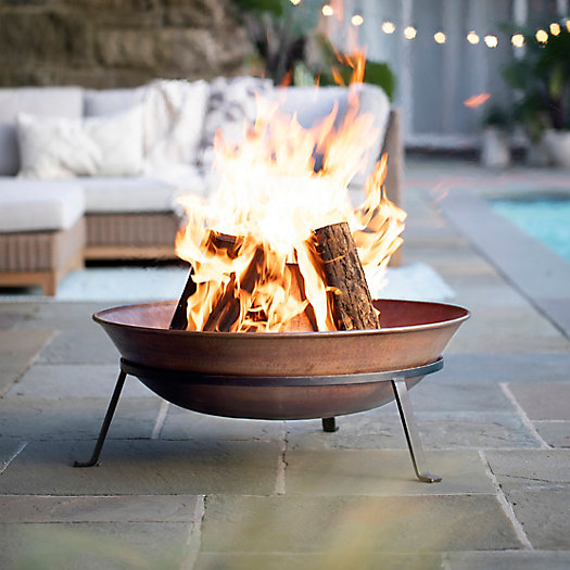 View larger image of Copper Dish Fire Pit