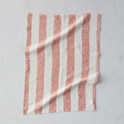 Lithuanian Linen Dish Towel, Wide Stripe