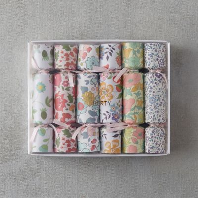Liberty Floral Crackers, Set of 6