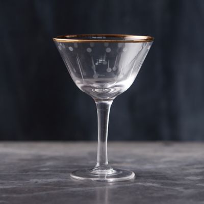 Golden Rim Etched Coupe