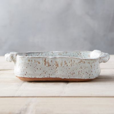 Glazed Earthenware Loaf Pan