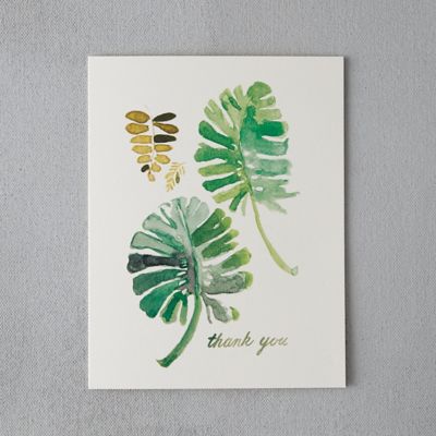 Tropical Thank You Card