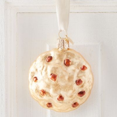 Chocolate Chip Cookie Glass Ornament