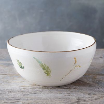 Garden Blooms Ceramic Bowl